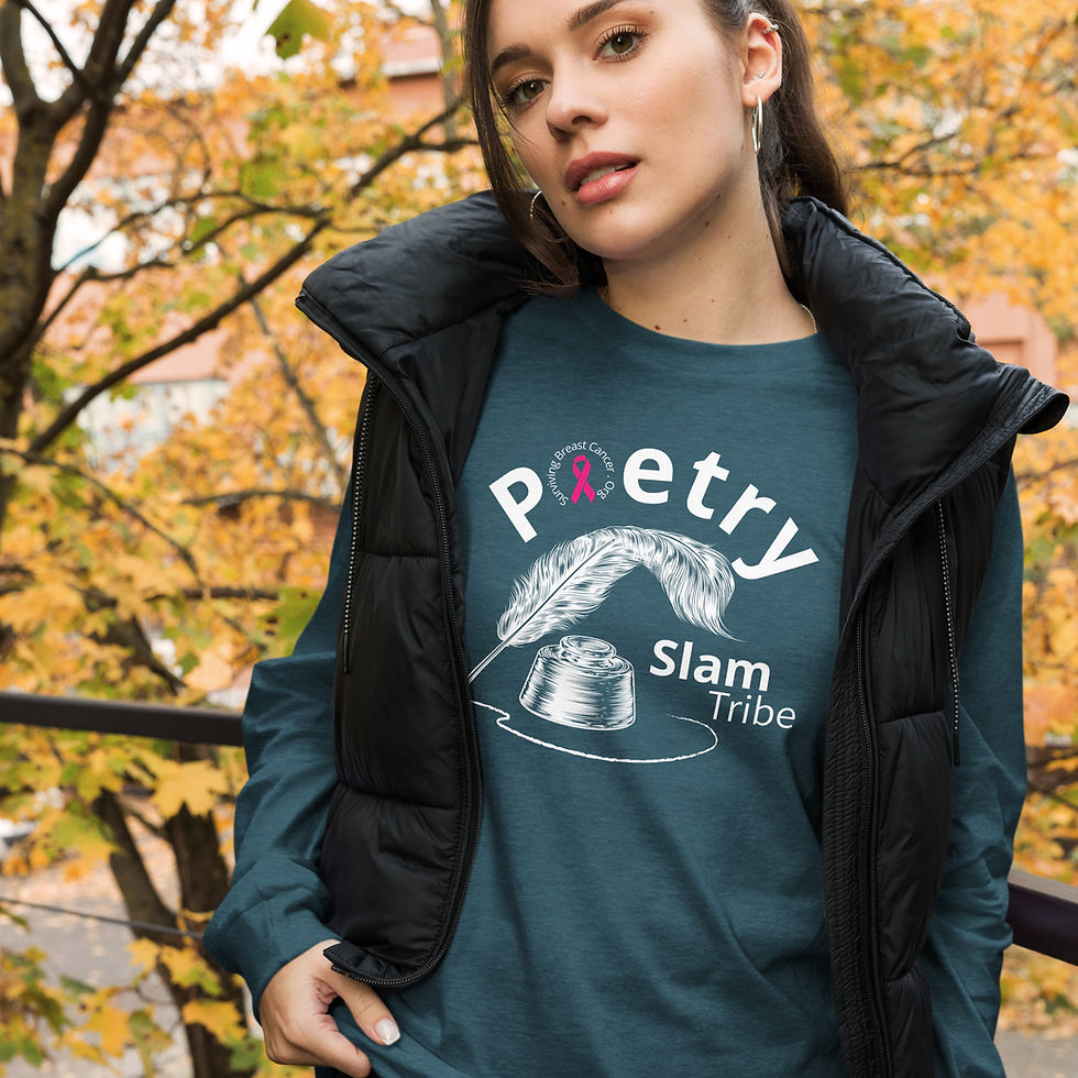 Thumbnail: Poetry Slam Long Sleeve Tee (No Hood)