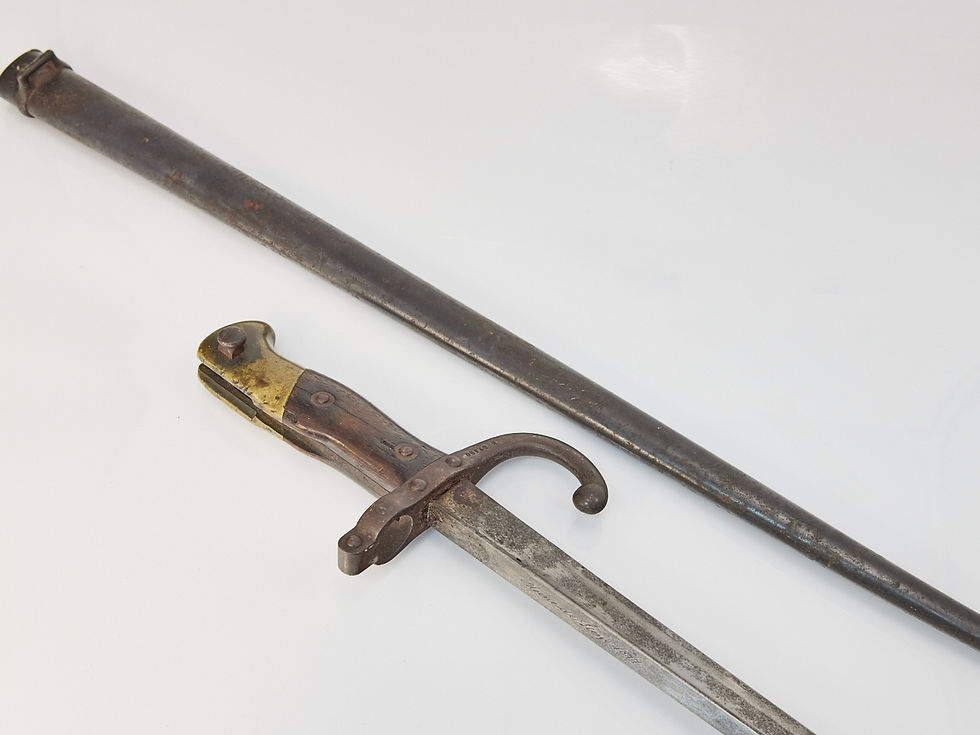 Thumbnail: French Model 1874 Gras Sword made in 1877 by "Usine de Steyr" (of Austria)
