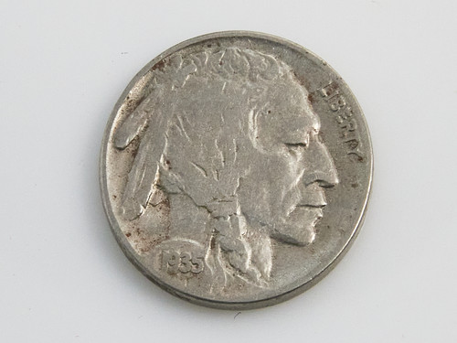 1935 Buffalo Nickel Double Die Reverse Coins Stuff
