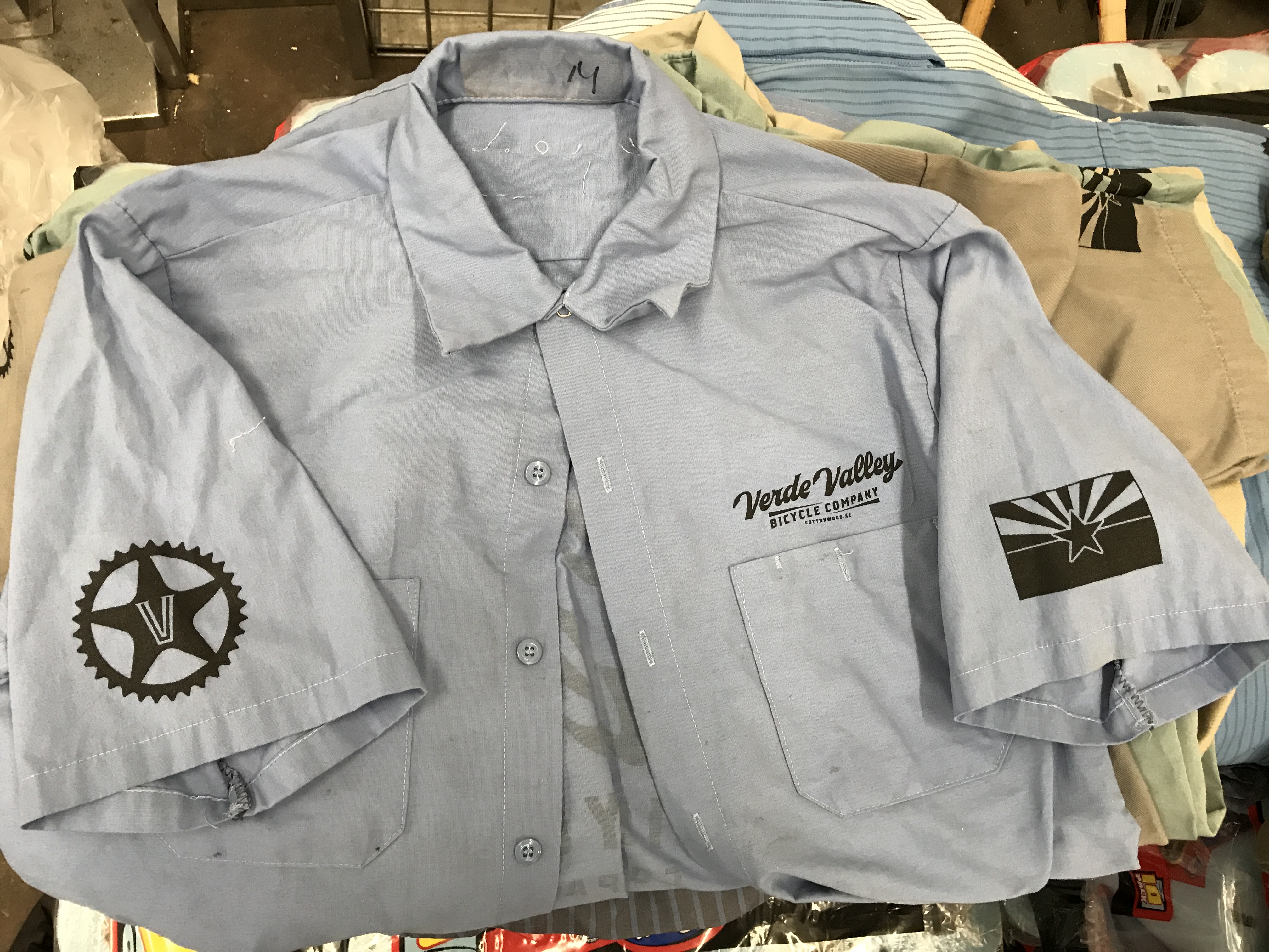 Vintage work shirts