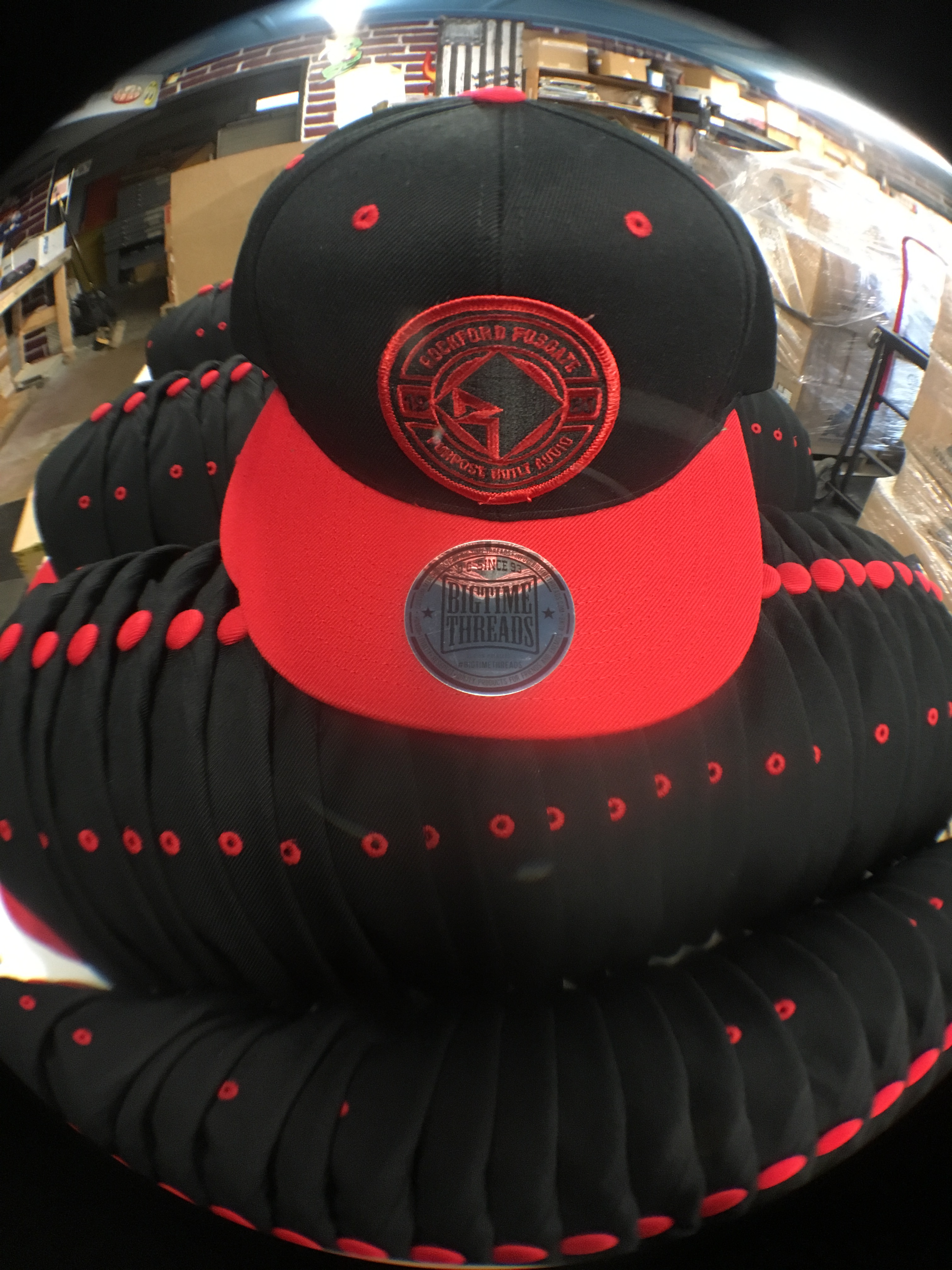 Flatbill snapback-Fat head approved