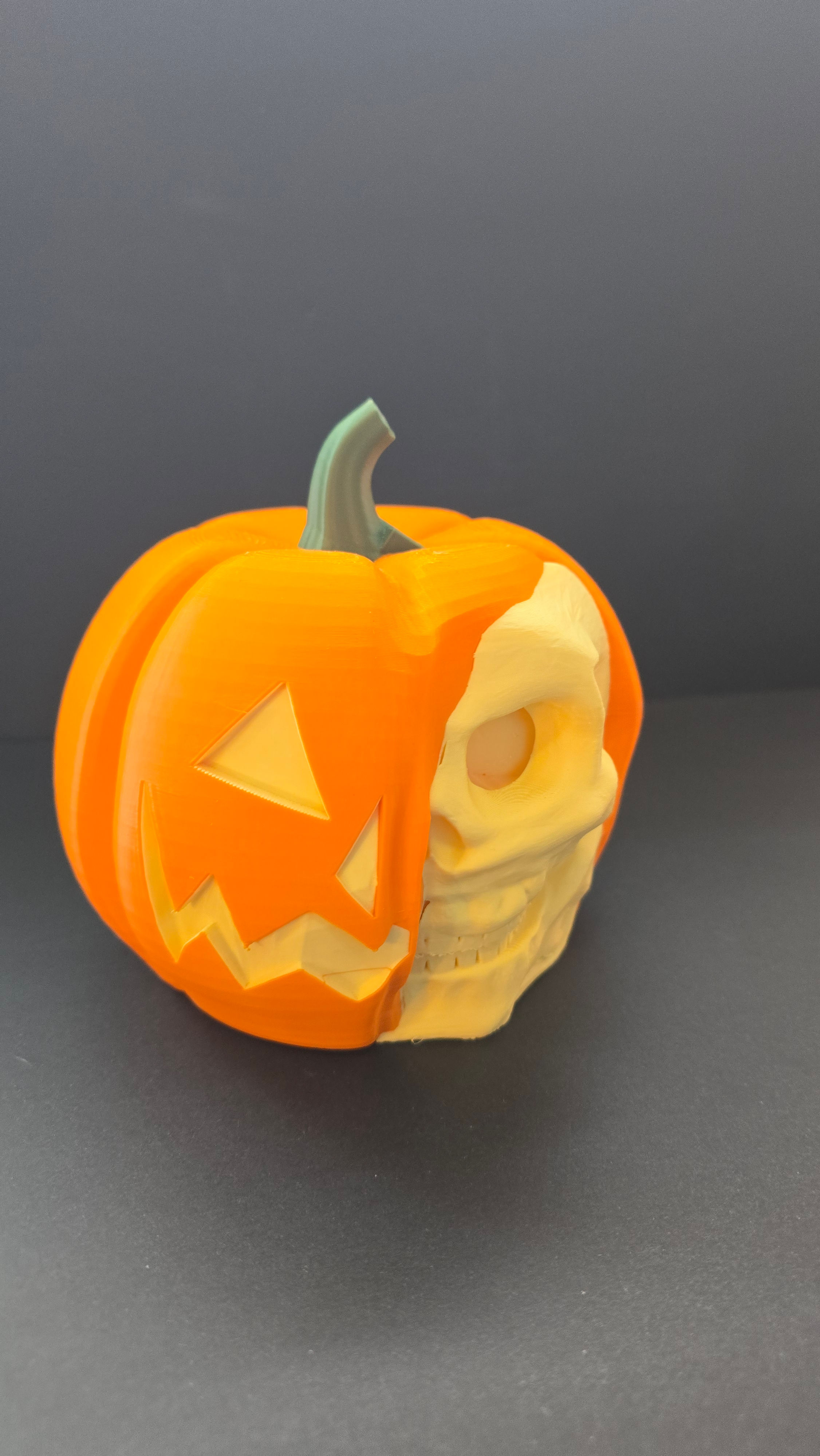 Jack-o-lantern candy bowl