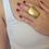 Thumbnail: Gold Horn Ring