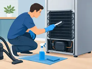 How to Clean Refrigerator Coils Safely at Home