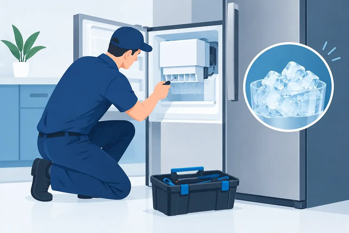 Ice Maker Repair When Your Freezer Stops Making Ice