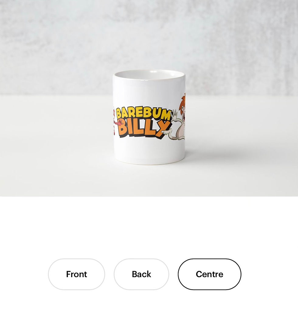 Thumbnail: Barebum Billy – the coffee & tea mug