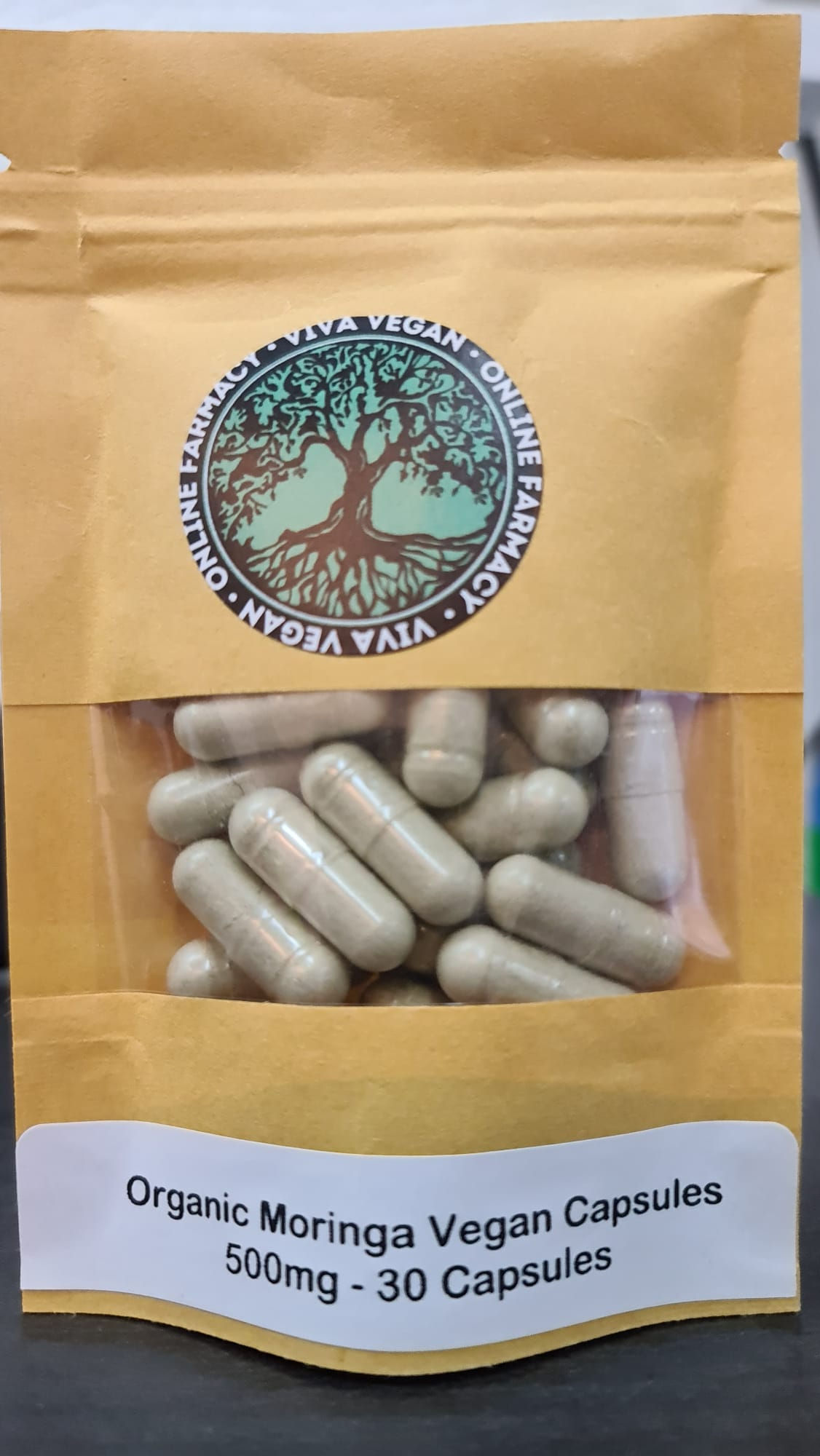 Moringa vegan capsule