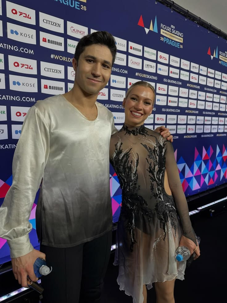 Marjorie Lajoie et Zachary Lagha après leur routine à Milan-Cortina.jpg