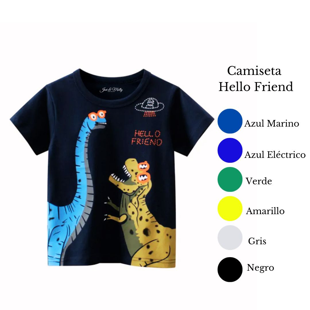 Camiseta Hello Friend