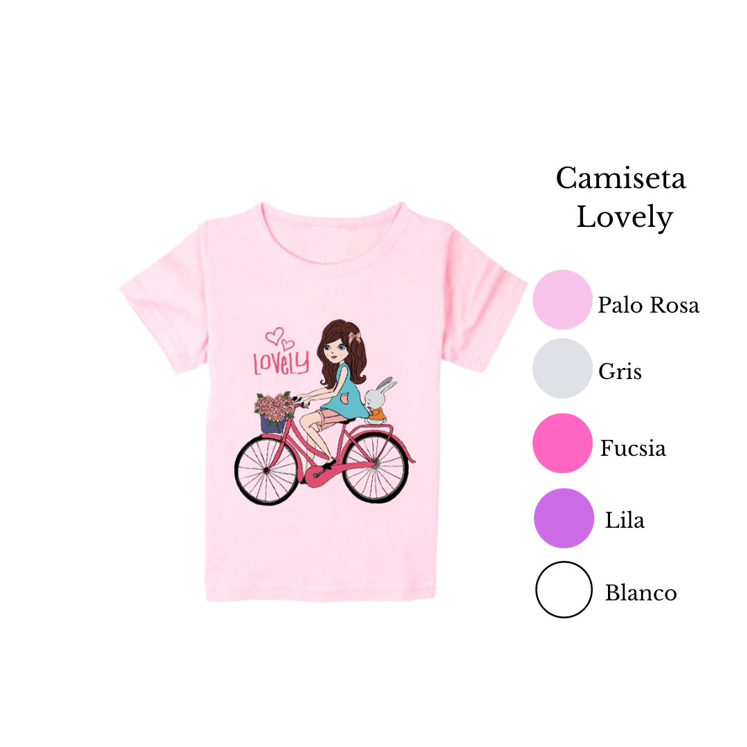 Camiseta Lovely