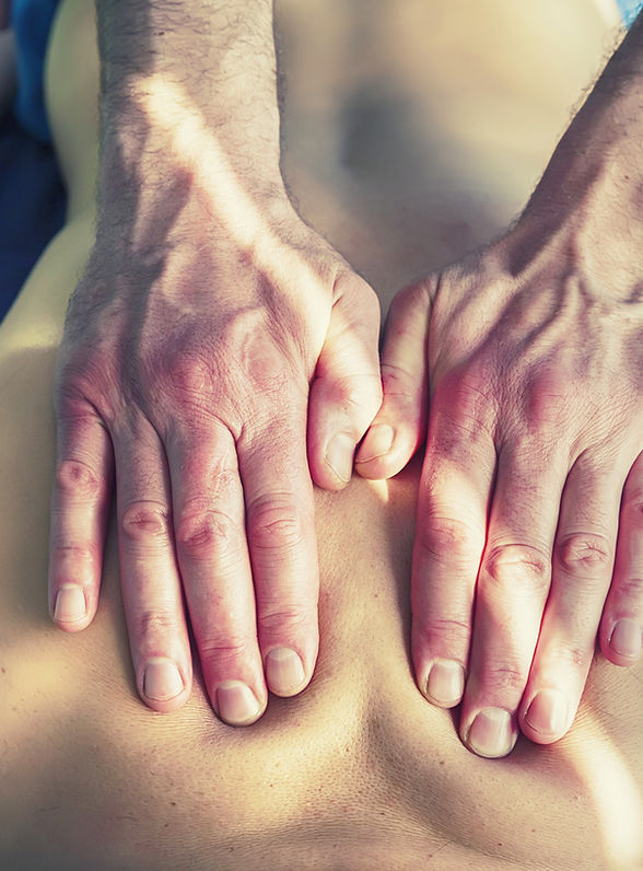 massage du dos