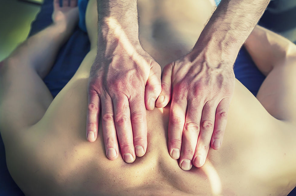 Masaje descontracturante relajante