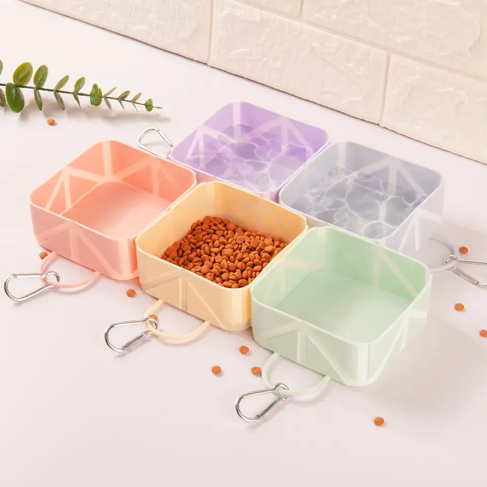 Foldable & Portable Travel Pet Bowl
