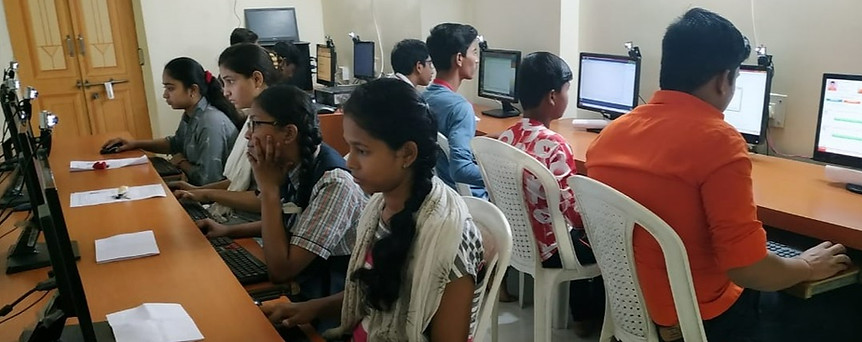 Students learning at Shrikant Computer Training Centre