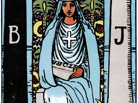 The High Priestess Tarot Card Meaning (Rider–Waite–Smith)