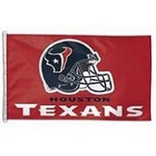 NFL Houston Texans 3' X 5' Foot Indoor Outdoor Flag With D-Rings