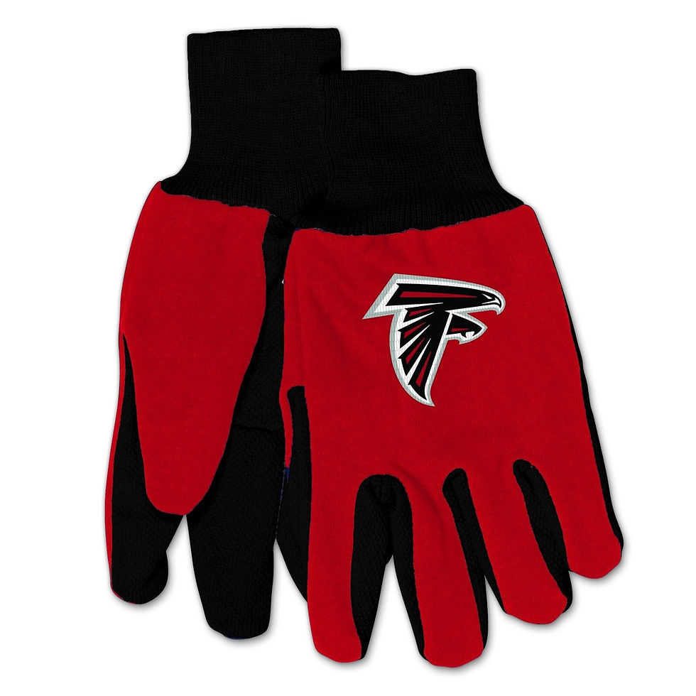 Thumbnail: NFL Atlanta Falcons Non-Slip Utility Work Gloves