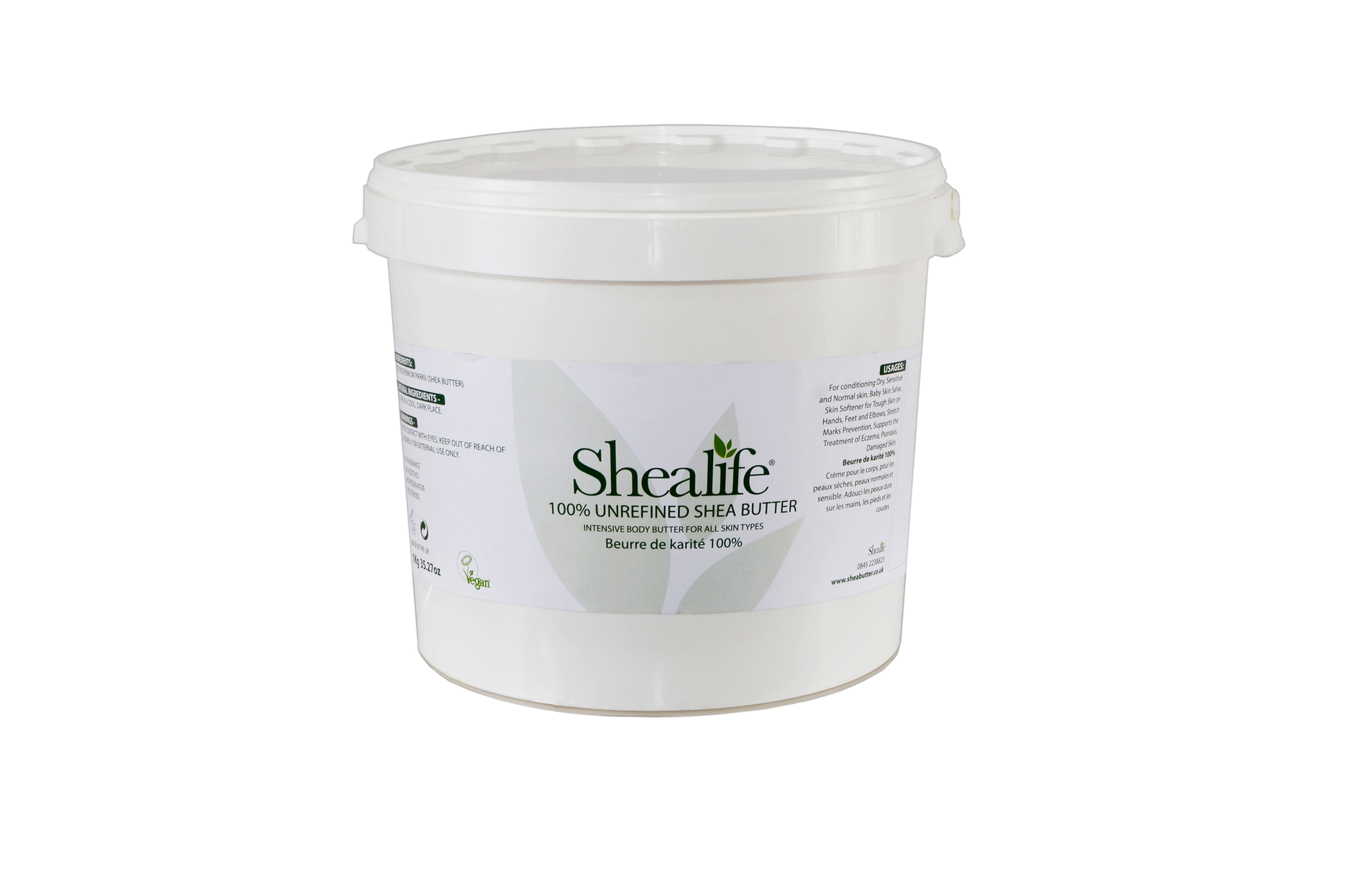 100% ORGANIC UNREFINED SHEABUTTER,TRADE, 10KG