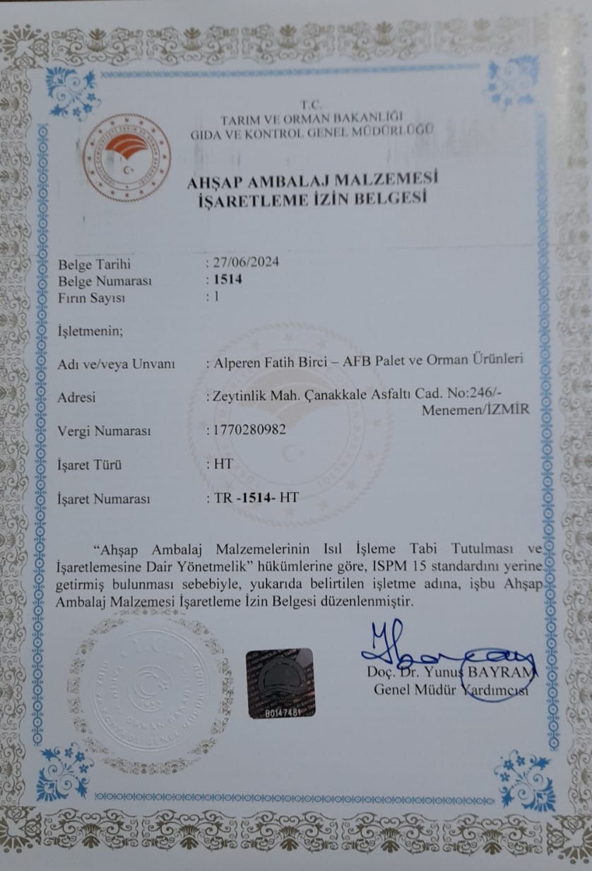AFB Depolama ve Kereste