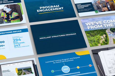 MDOT Ancillary Structures Program Newsletter Animation