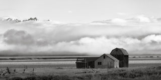 Abandoned Barn in Storm