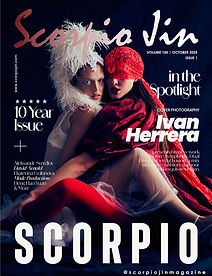Scorpio Jin Fashion cover by Ivan Herrera