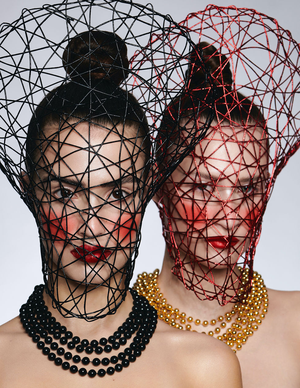 Avant-garde beauty series by Pavel Parshin