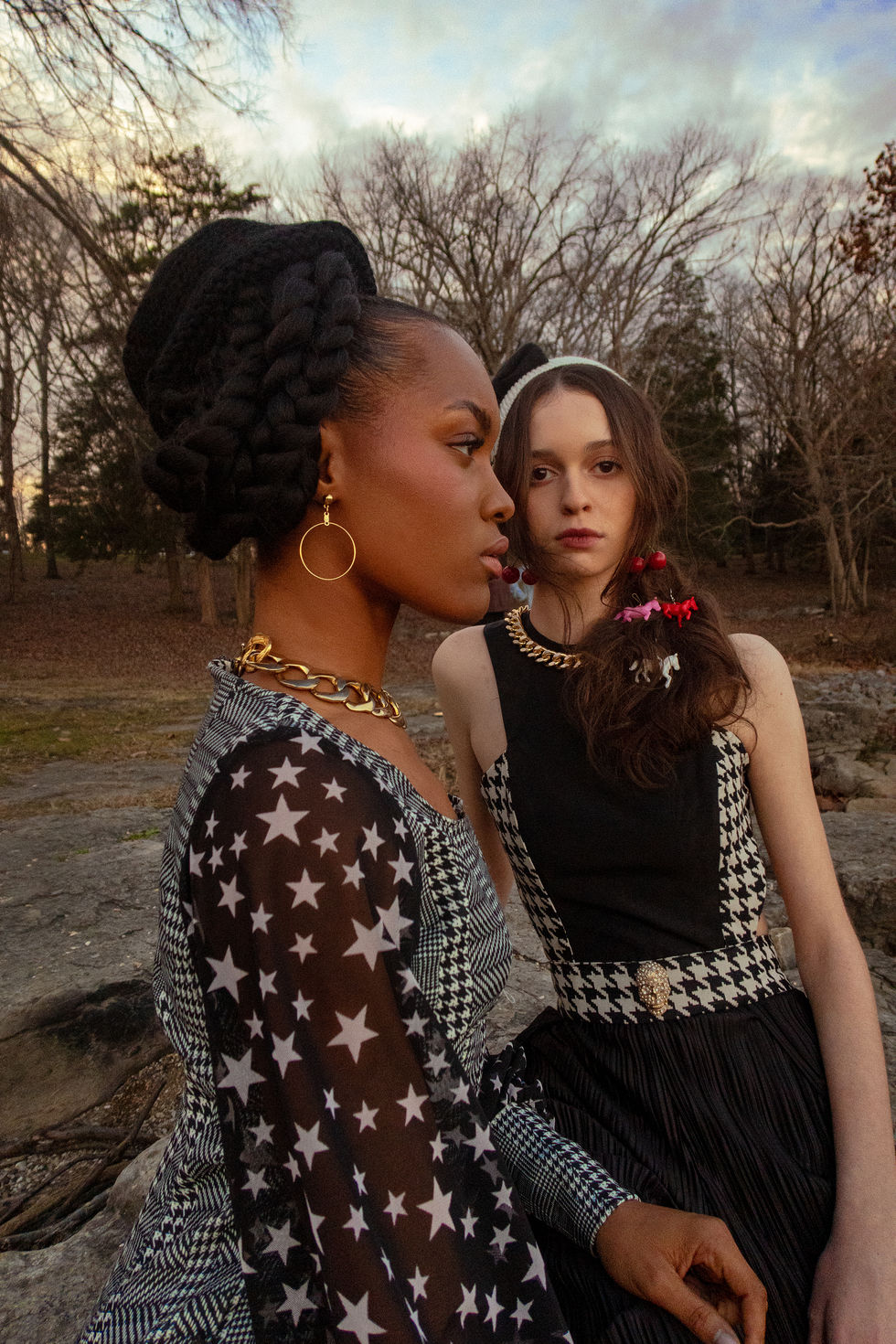 Avant-garde fashion editorial by Vasili Loparnos