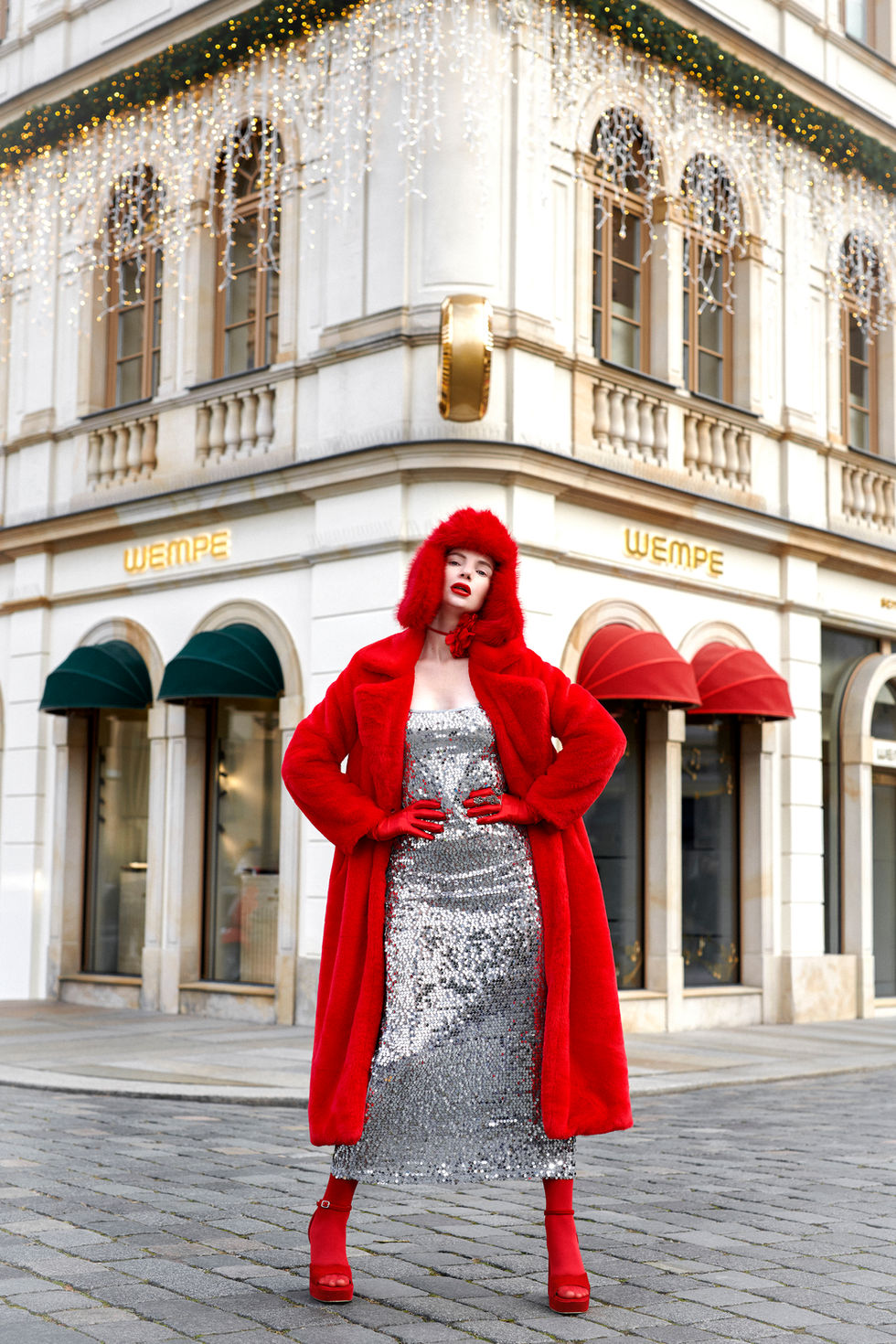 Avant-garde winter fashion editorial by Alisa Kasianova