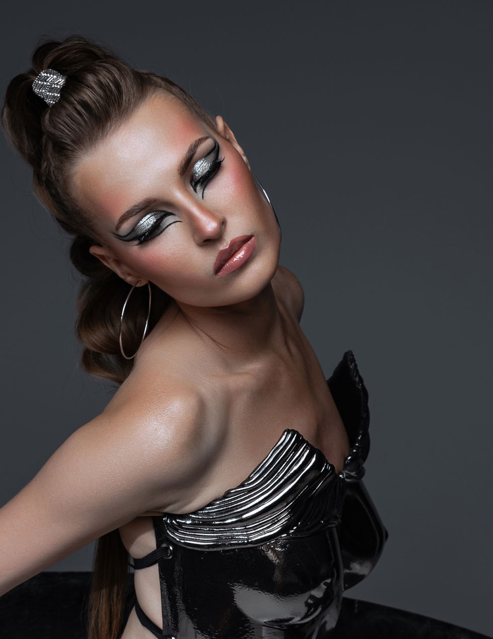 Avant-garde fashion editorial by Anastasia Gaponova