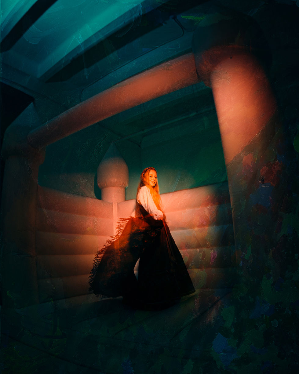 Avant-garde beauty series by Elena Shlisere-Navizovskaya