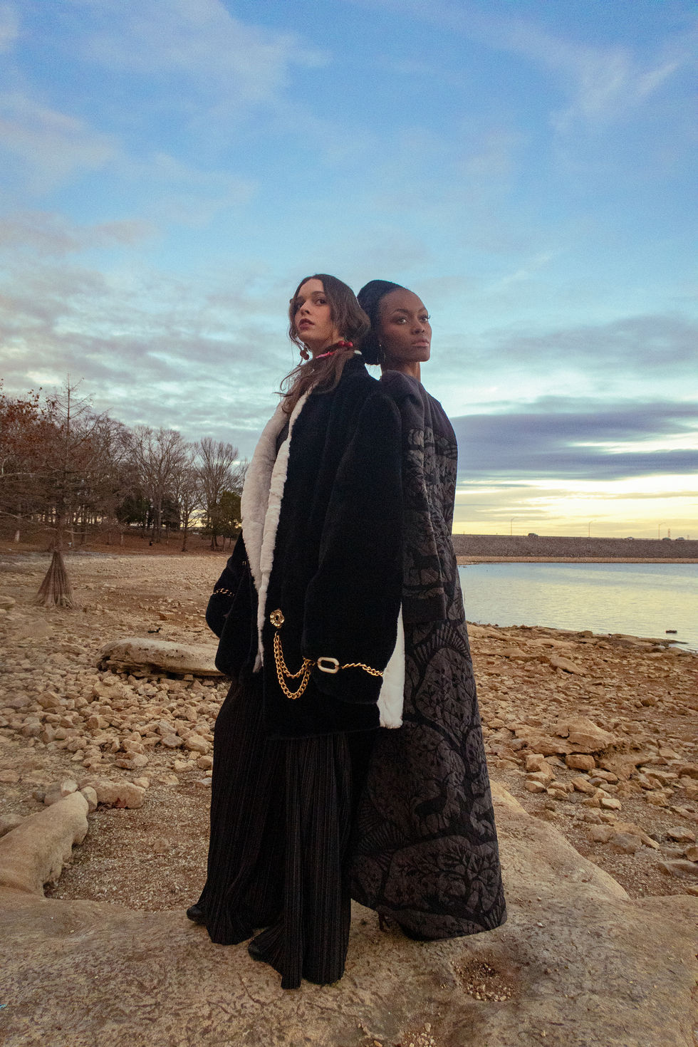 Avant-garde fashion editorial by Vasili Loparnos