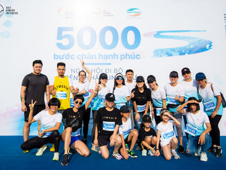 GymHaus đồng hành cùng chương trình “5000 bước chân hạnh phúc" - Ngày hội đi bộ vì bệnh nhân ung thư