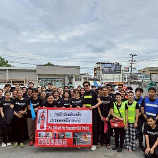 BalloonArt เข้าร่วมการอบรมความรู้ด้านการป้องกันและระงับอัคคีภัย