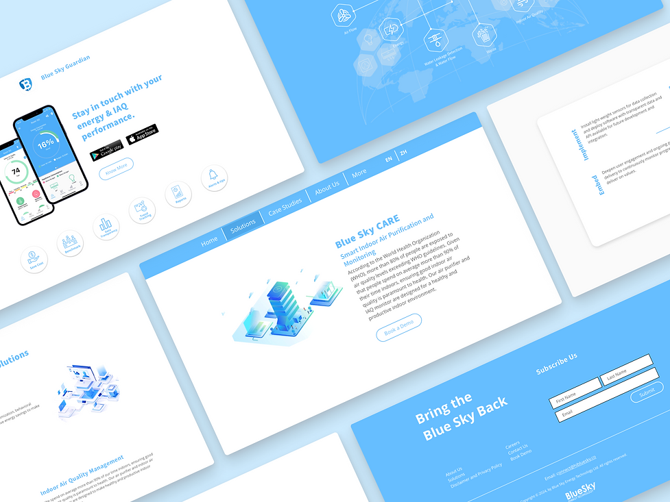 Company website design