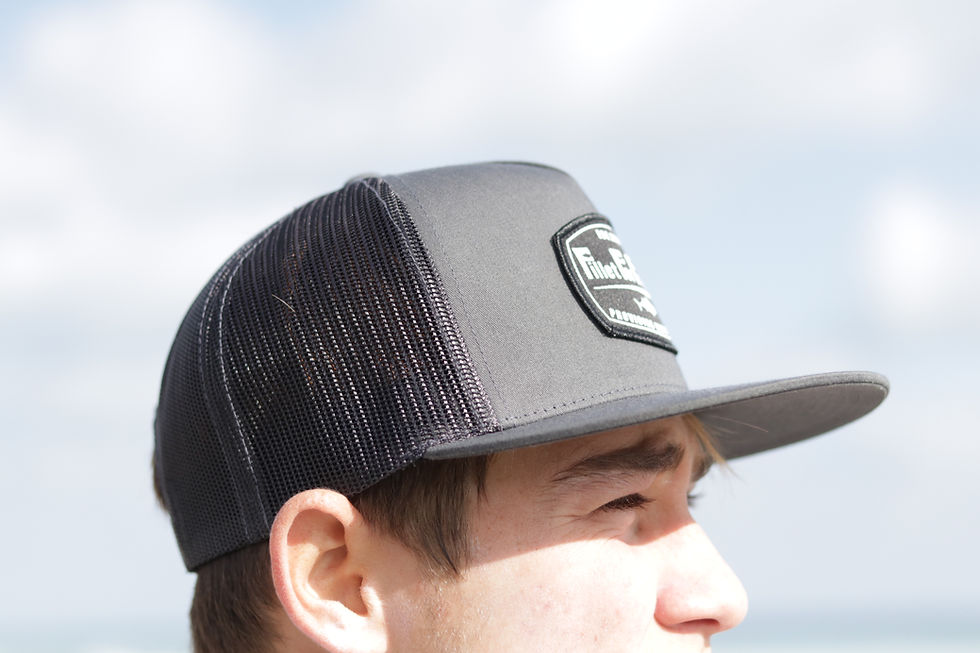 Thumbnail: Grey FFF Performance Trucker Hat