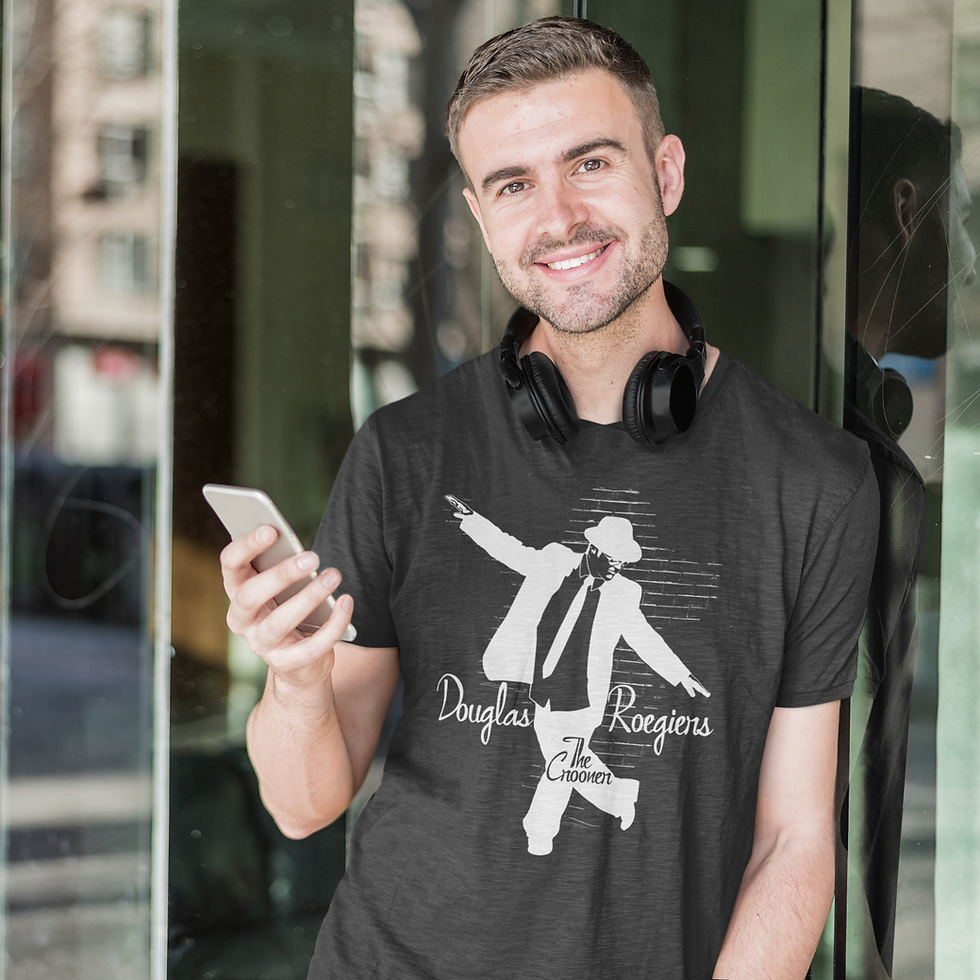 Thumbnail: Douglas Roegiers "The Crooner" Mens / Unisex T-Shirt