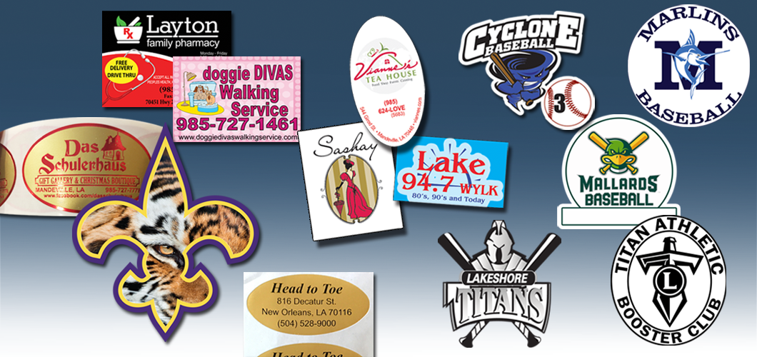 Decals, magnets cut vinyl, window decals