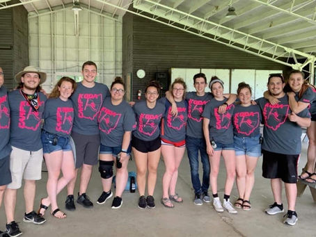 Active sister of Alpha Gamma goes to nonprofit camp!