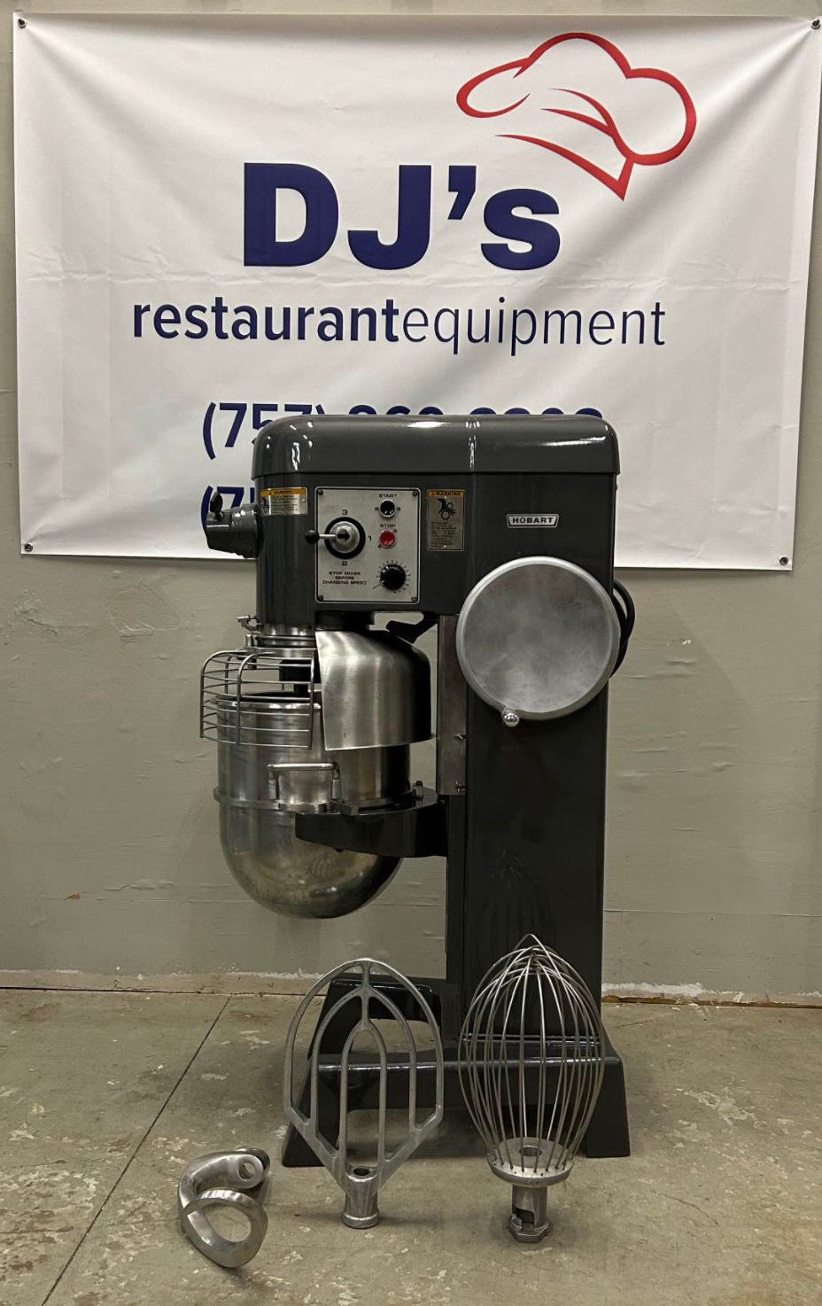 Thumbnail: Hobart 40qt mixer. 3 phase 