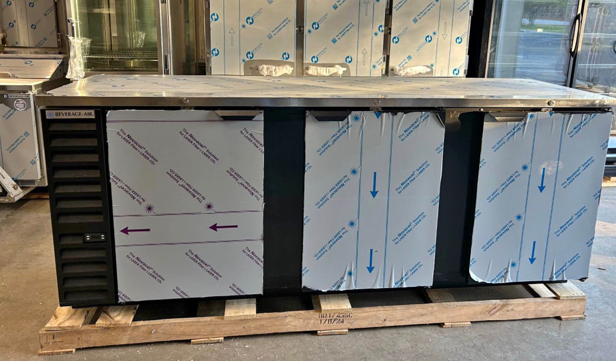 Beverage Air 94” bar cooler