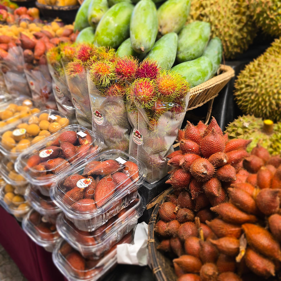 Local market in Thailand