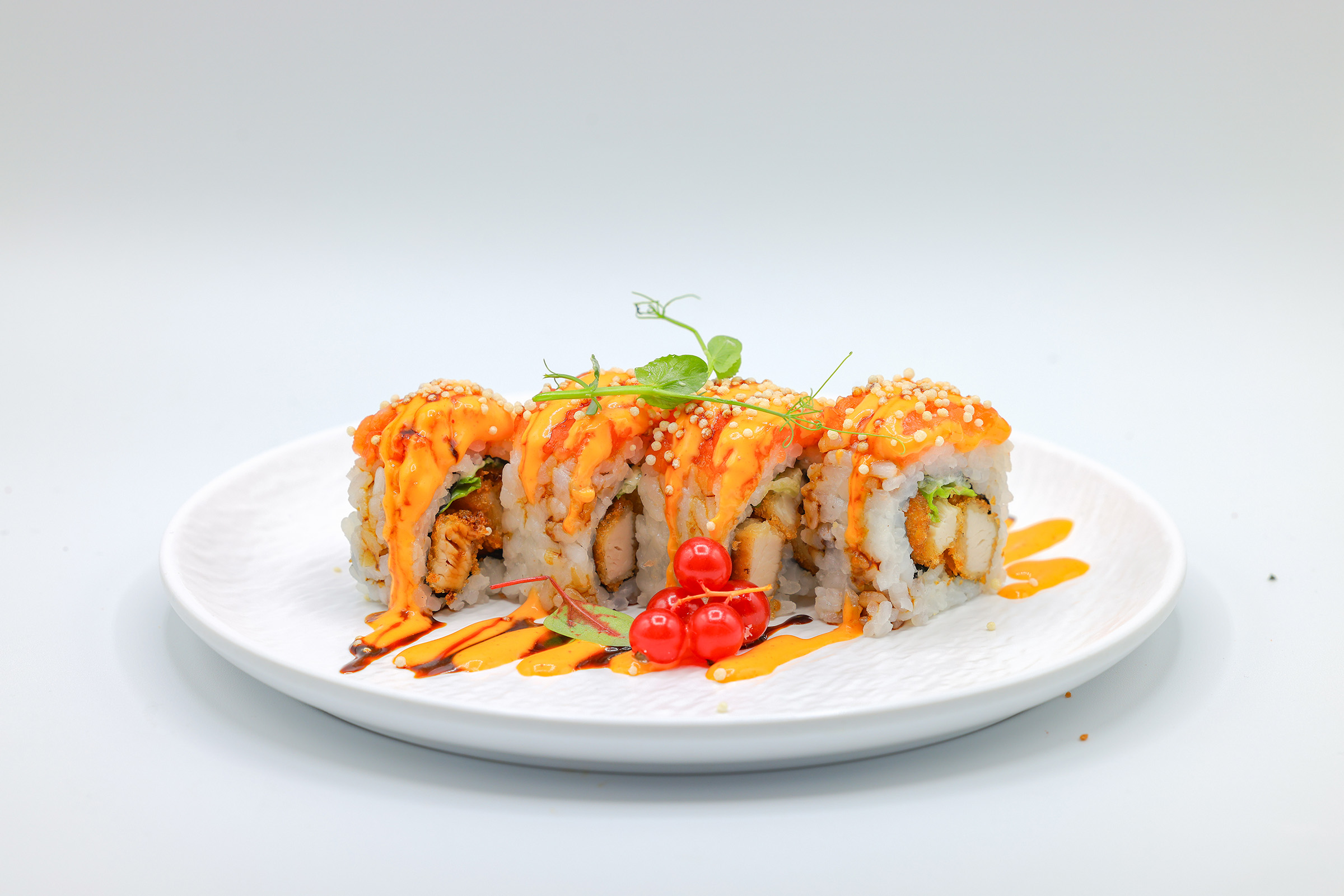 Arranged Food and Objects