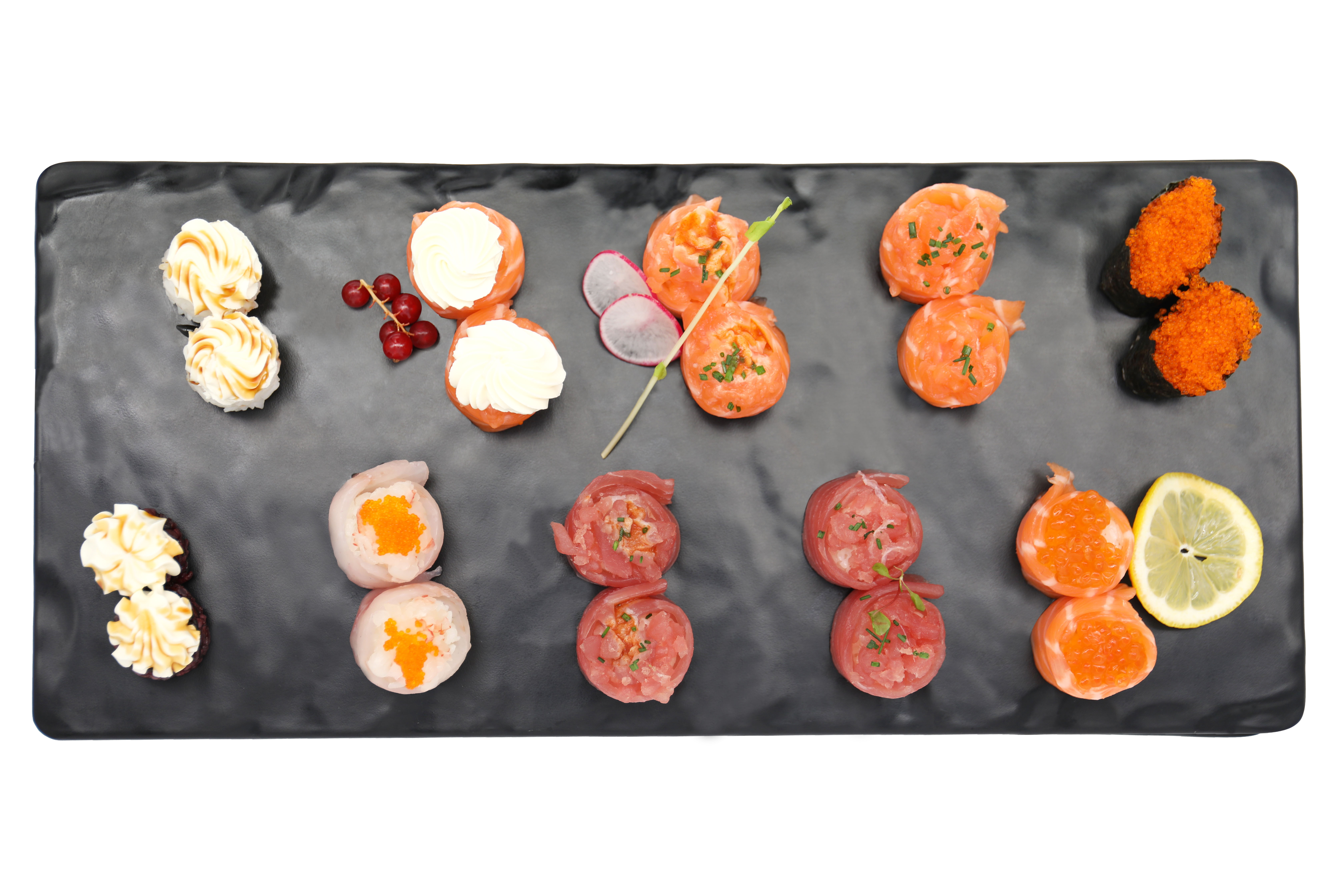 Arranged Food and Objects