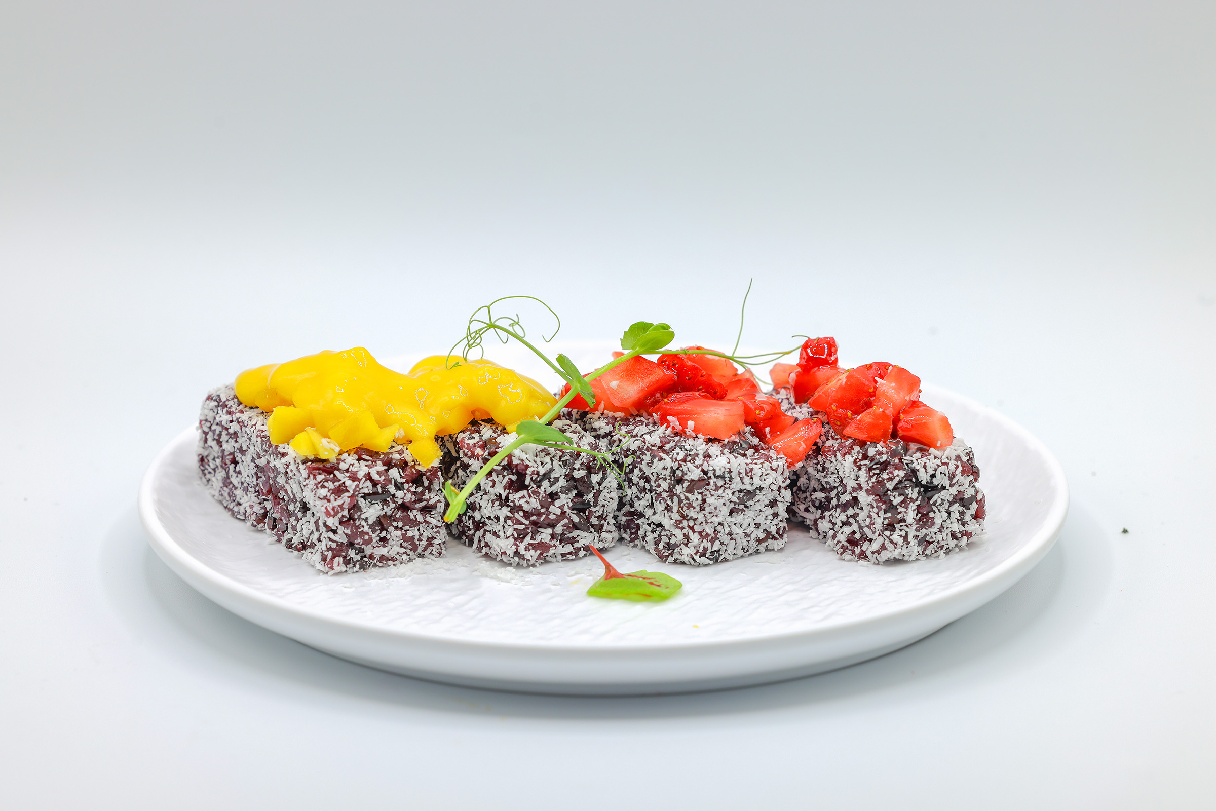 Arranged Food and Objects