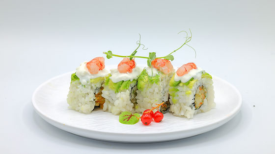 645 Red shrimps roll