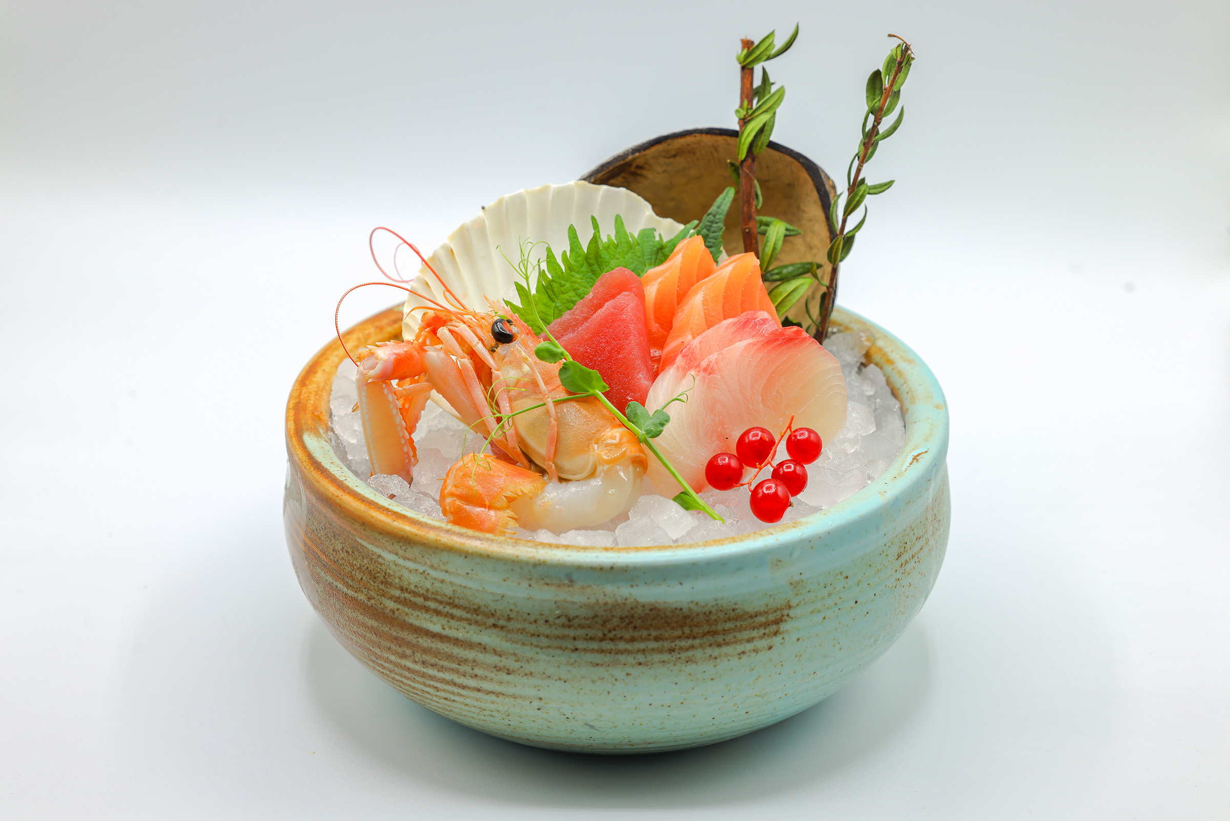 Arranged Food and Objects