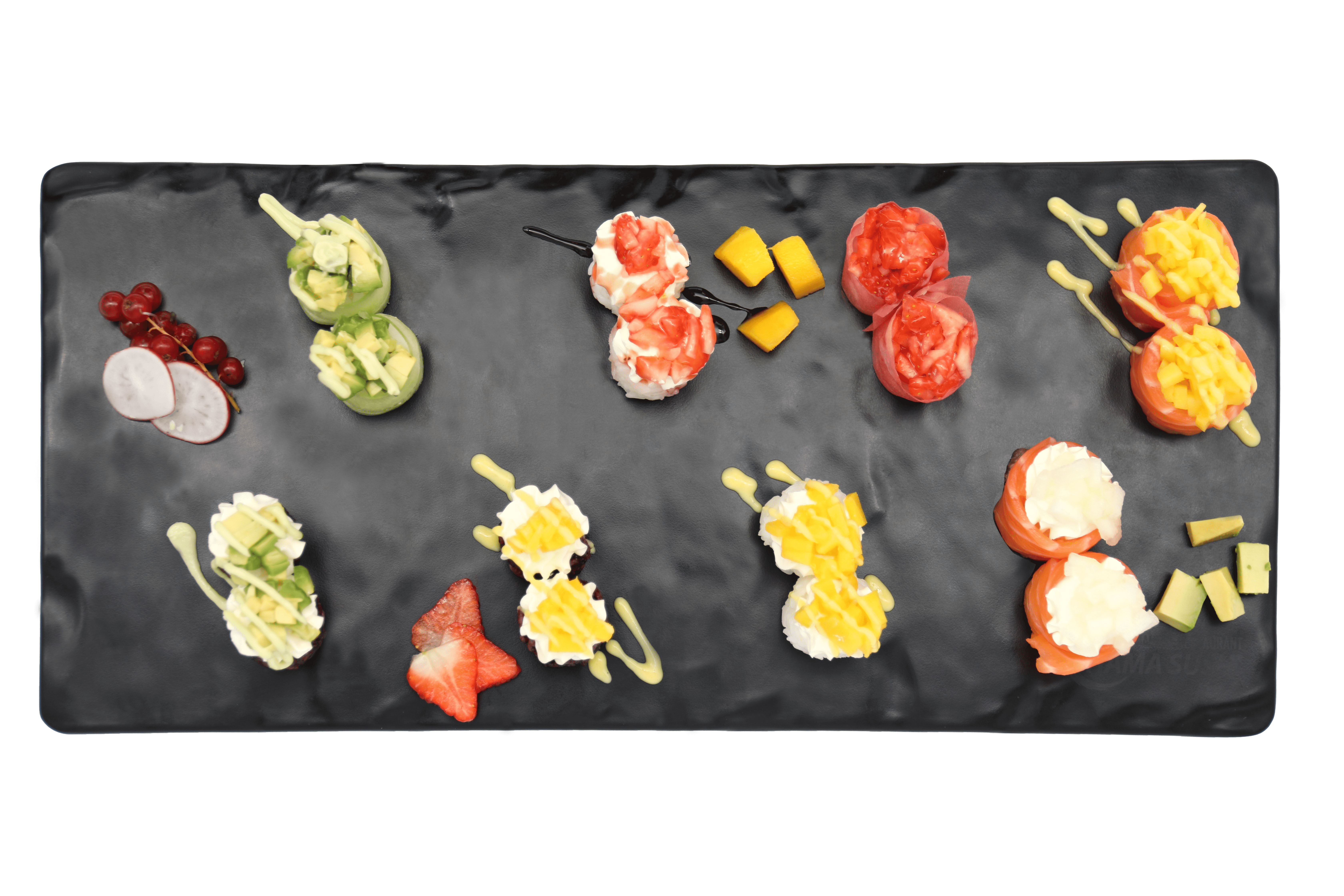 Arranged Food and Objects