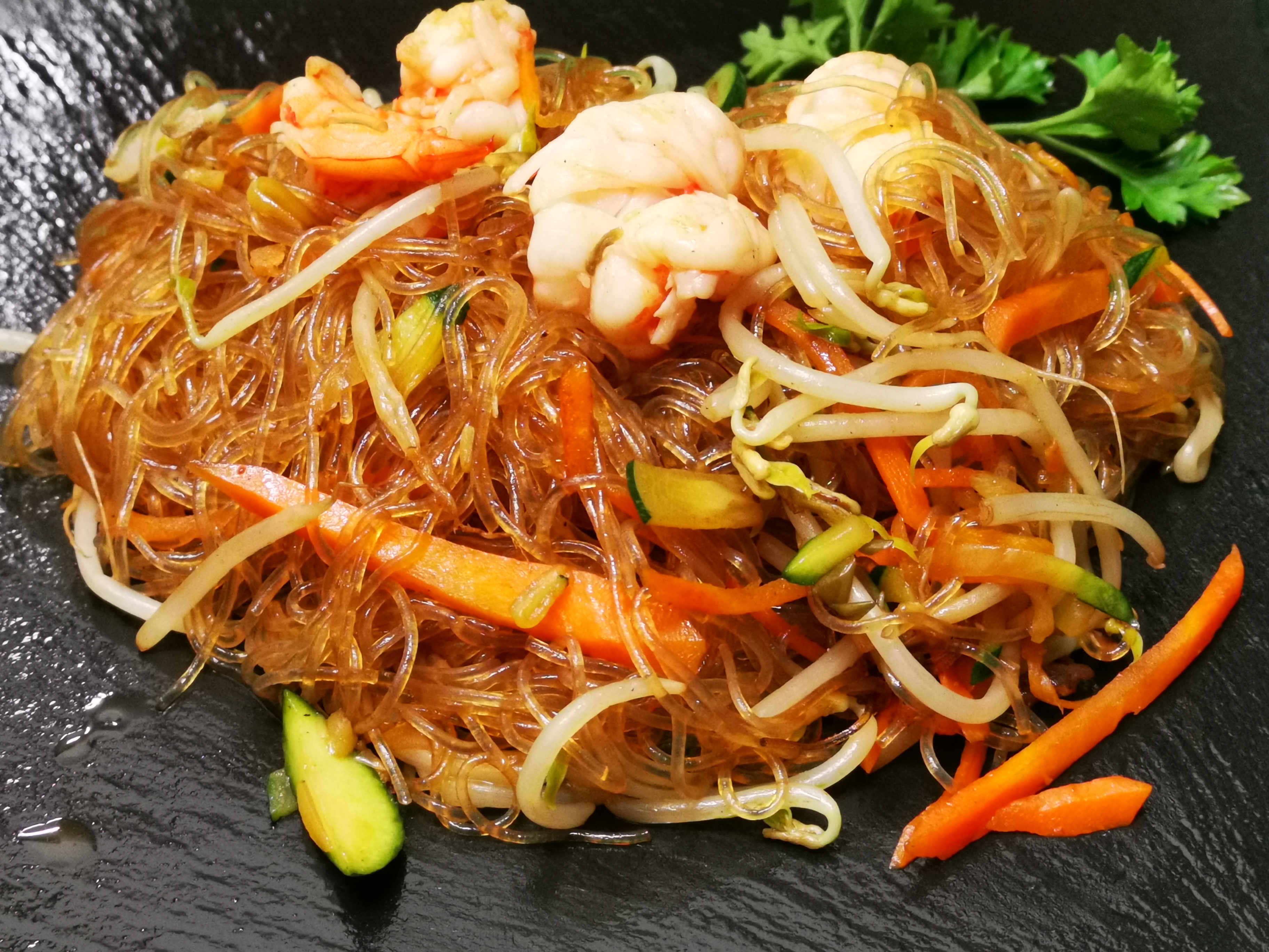 Arranged Food and Objects