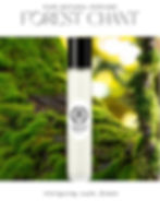 Forest Chant Pure Perfume green woody natural fragrance with earthy scent profile